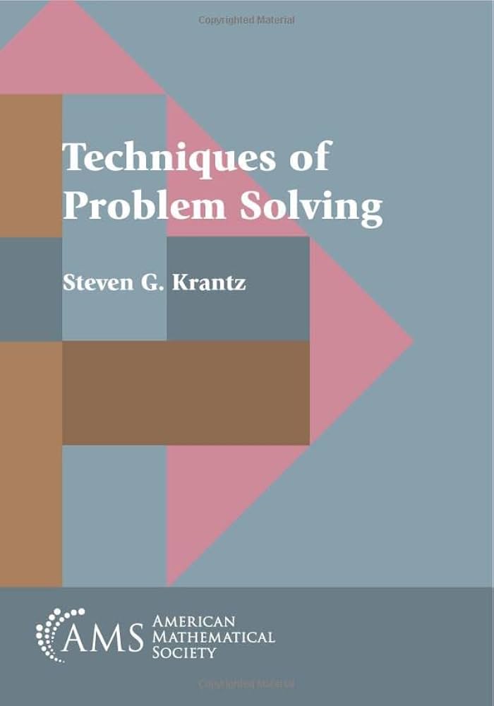 Amazon.com: Techniques of Problem Solving: 9780821806197